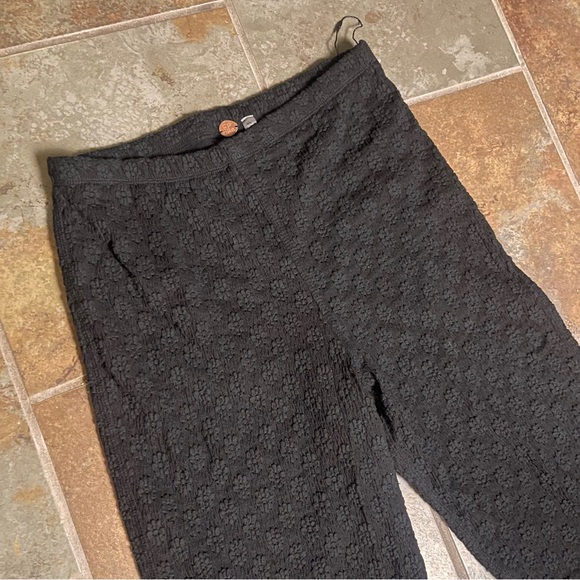 NWOT Free People FP One Ona Lace Flare Pants - Picture 5 of 6